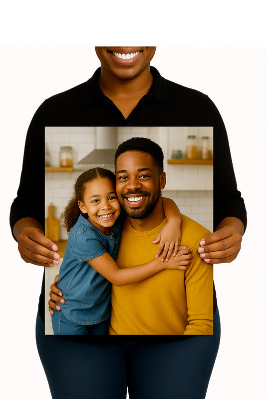 Quadro Personalizado Grande 45x30cm
